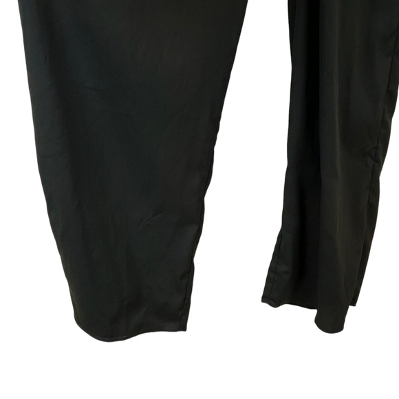 VESTIQUE Speak Easy Black Knotted V Neck Dressy Jumpsuit Women's Size Me… - Picture 7 of 15